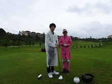8.楽しみにしていた宮古島でのゴルフですがあいにくの雨でした