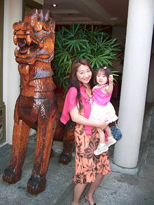 これからディナーです。