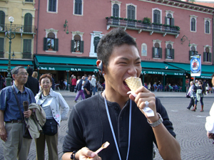 イタリアと言えばジェラート！
